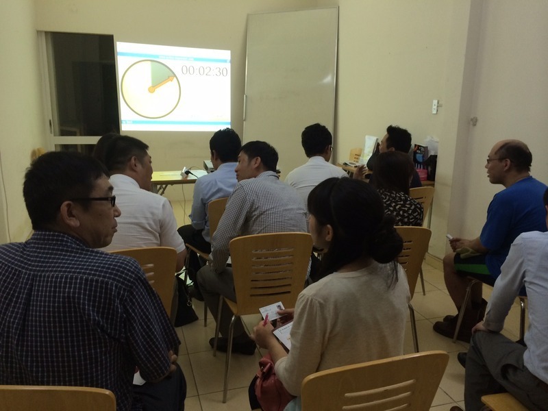 ベトナム・ホーチミン「人事の大学」の様子　人事・人材開発の最新情報を共有している