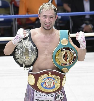 日本王座をはじめ３冠を保持する吉野（写真：ボクシング・ビート）