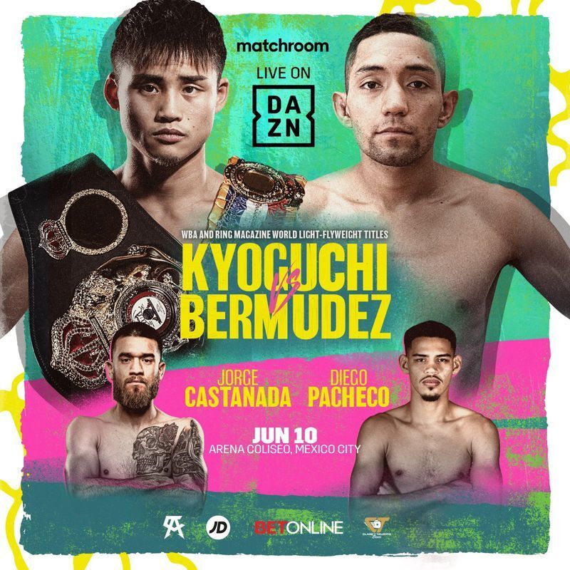 試合はメキシコシティの老舗会場アレナ・コリセオで開催される(写真:Matchroom Boxing)