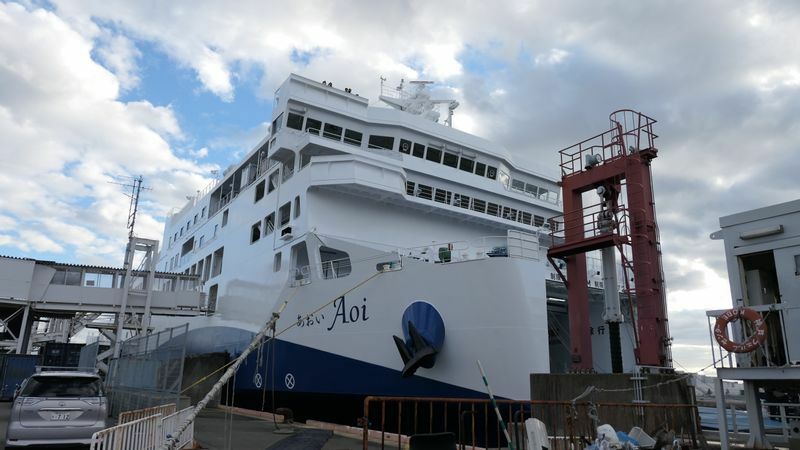ジャンボフェリー新造船「あおい」　10月11日就航