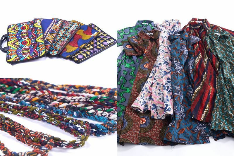 アフリカ布の魅力をワンピースや小物で表現　RAHA KENYA（出典：prtimes.jp）