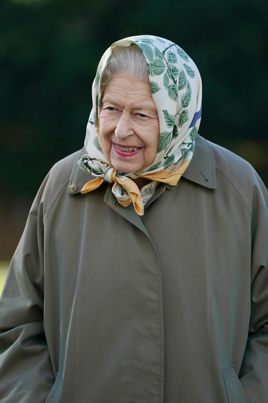2021年10月の英女王即位70周年記念の植樹にて