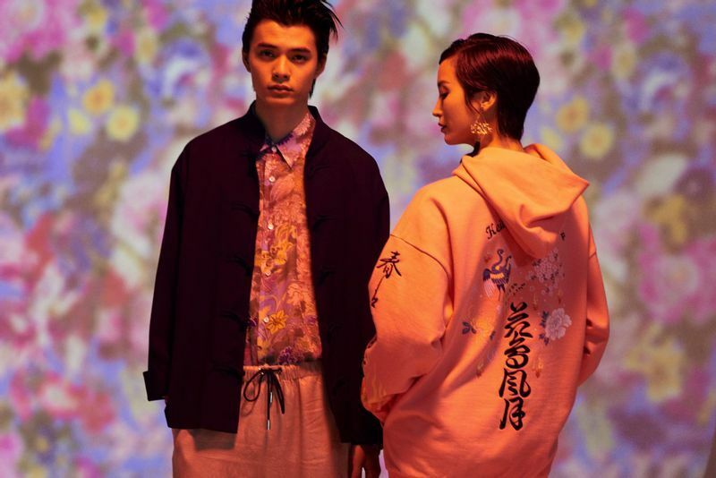 着物を思わせる和柄や刺繍をモダンに昇華　KEITA MARUYAMA 2022年春夏コレクション（出典：prtimes.jp）