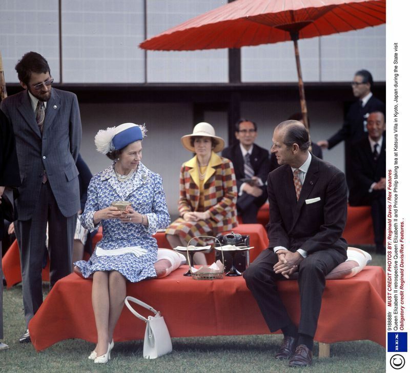 エリザベス女王来日 （1975年５月）