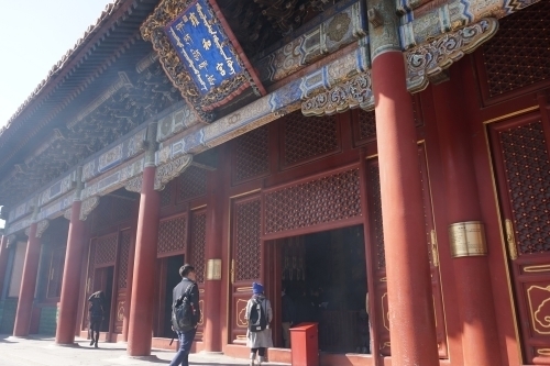 清代に開かれたチベット仏教寺院「雍和宮」も臨時閉館に（2016年3月撮影）