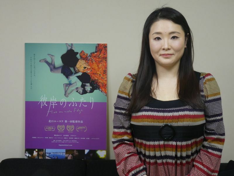 「彼岸のふたり」で母親・陽子を演じた並木愛枝　　筆者撮影