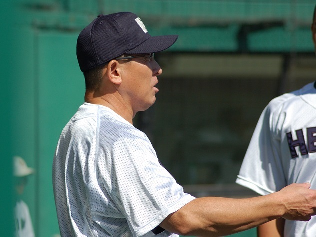 平安の原田監督は、「センバツに出るのは3年生の先輩に対する感謝」と選手たちを鼓舞した