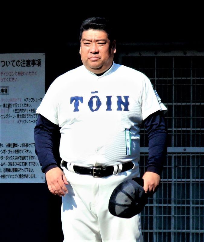 大阪桐蔭の西谷監督は甲子園優勝8回を誇る。またプロ12球団すべてに卒業生を送り込むなど、球界全体に与えた影響は計り知れない（筆者撮影）