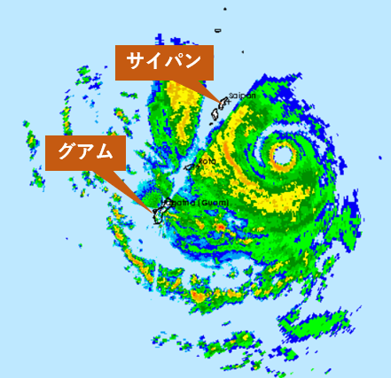 台風26号 史上最強クラスの勢力でサイパン最接近へ 森さやか 個人 Yahoo ニュース