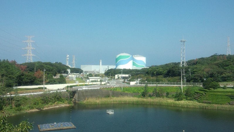 川内原子力発電所　　2012年9月撮影 