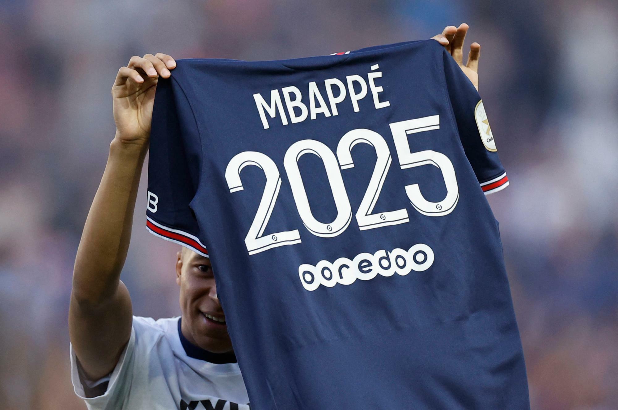 2022年夏にパリSGと契約延長を行ったエムバペ