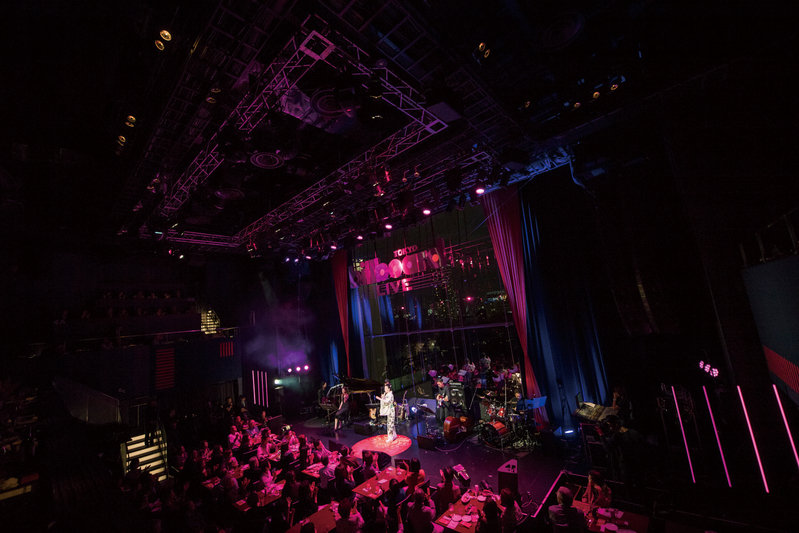 Billboard Live TOKYOでの坂本冬美(提供:UNIVERSAL MUSIC JAPAN 撮影:田中聖太郎)