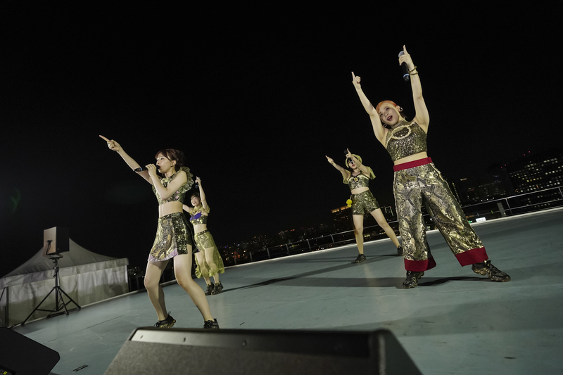 SKY STAGEでのフィロソフィーのダンス (C)TOKYO IDOL FESTIVAL 2019