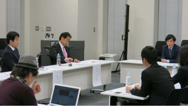 日本若者協議会主催「被選挙権年齢・供託金引き下げシンポジウム」（2017年3月7日）