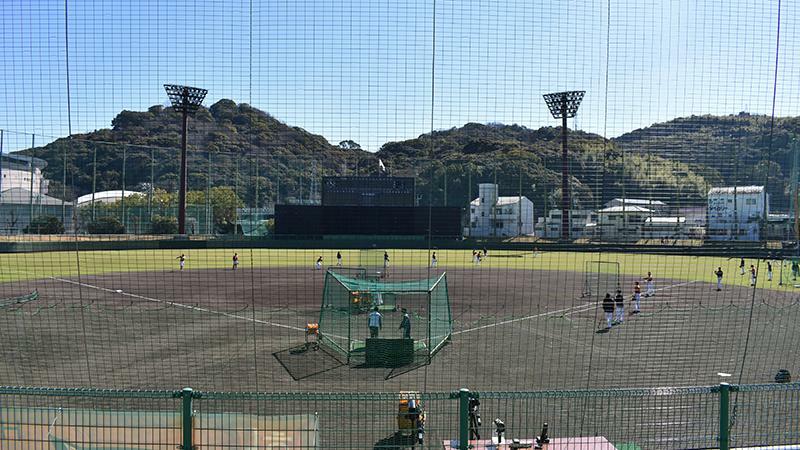 ハンファが練習を行う高知市野球場（写真：ストライク・ゾーン）