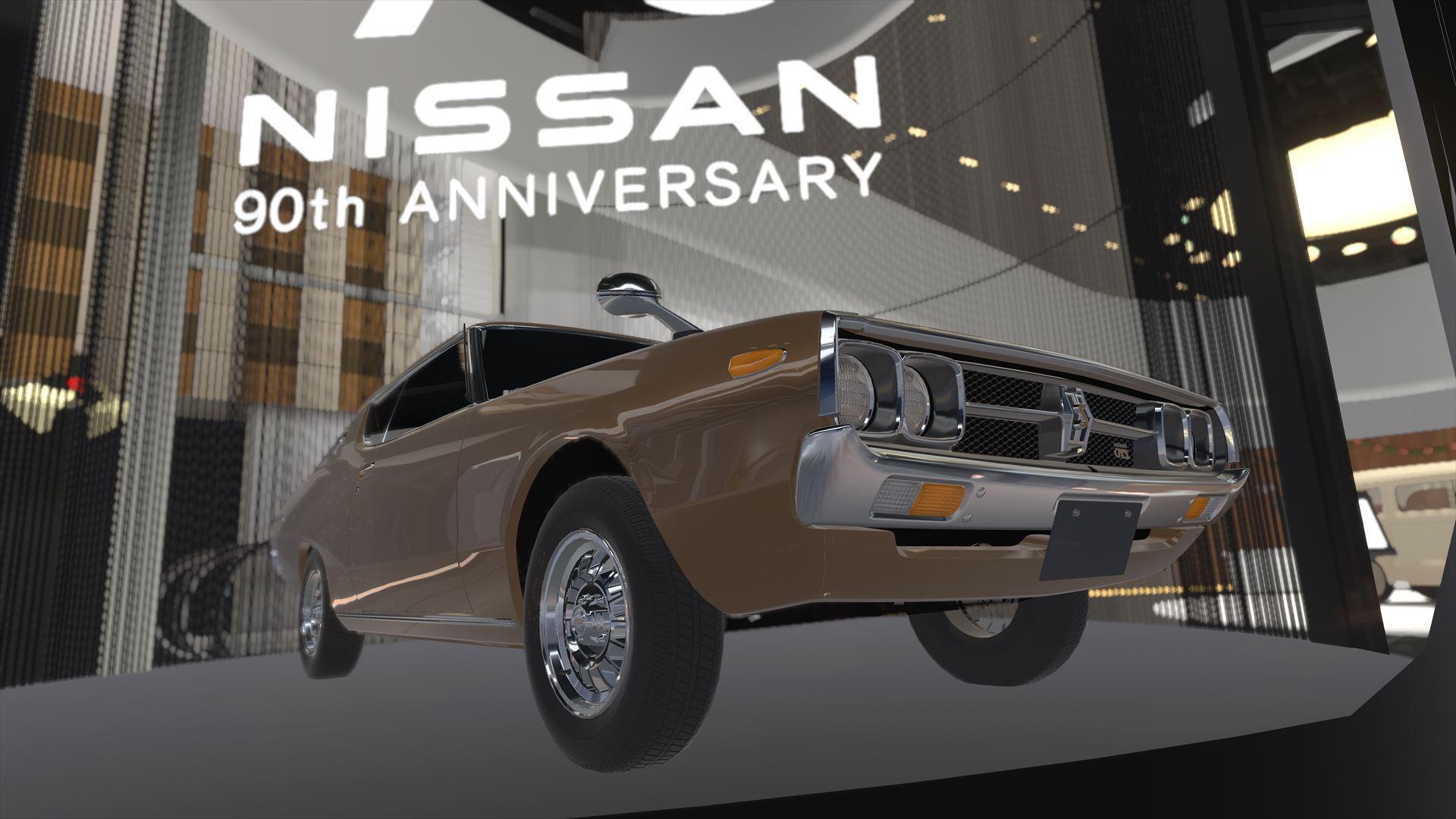 メタバースの日産ショールームに現れた本物そっくりのケンメリ メタバースの日産ショールームに現れた本物そっくりのケンメリ