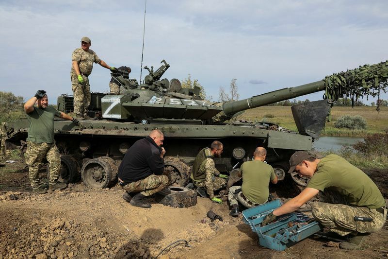 ハルキウ州を奪還したウクライナ軍（2022.9.20）