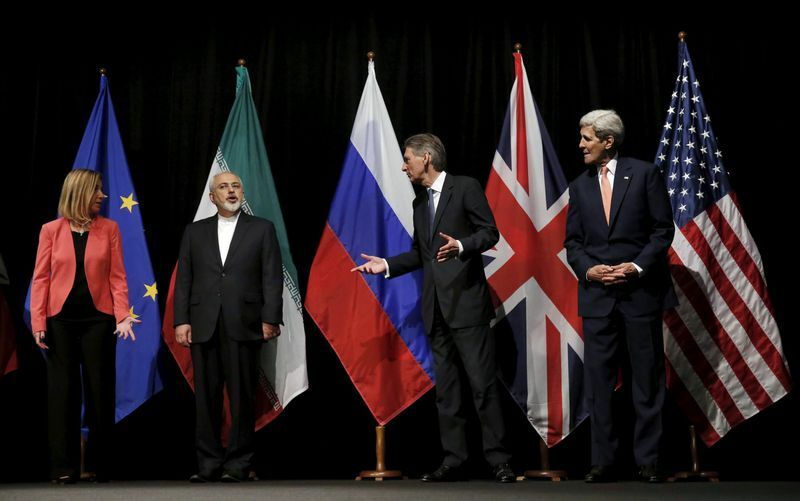 アメリカなど6カ国と核開発に関する合意を結んだイラン（2015.7.14）。この合意では平和利用に限定して核開発が認められたが、翌年誕生したトランプ政権はこの合意を反故にしてイラン制裁を強化した。