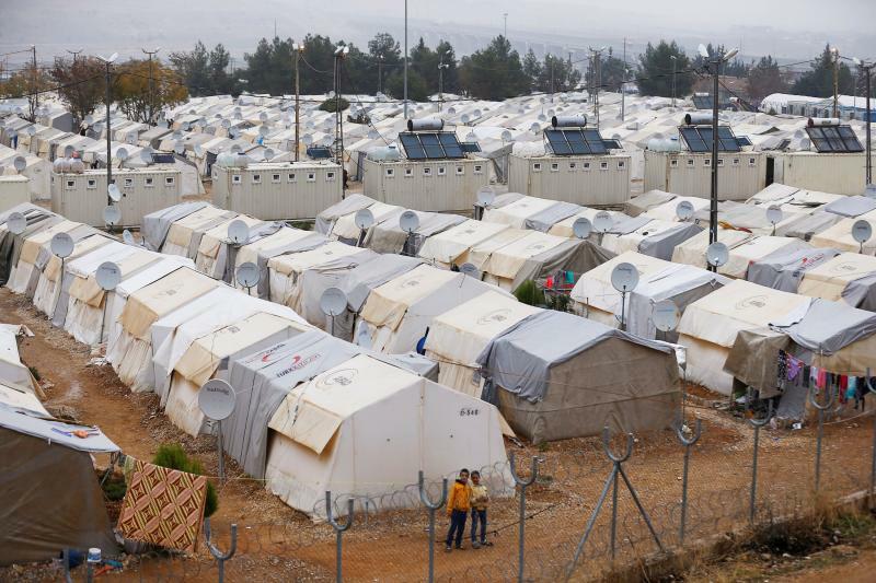 トルコのガズィアンテプにある難民キャンプ（2016.11.30）。ほとんどがシリアからの難民。