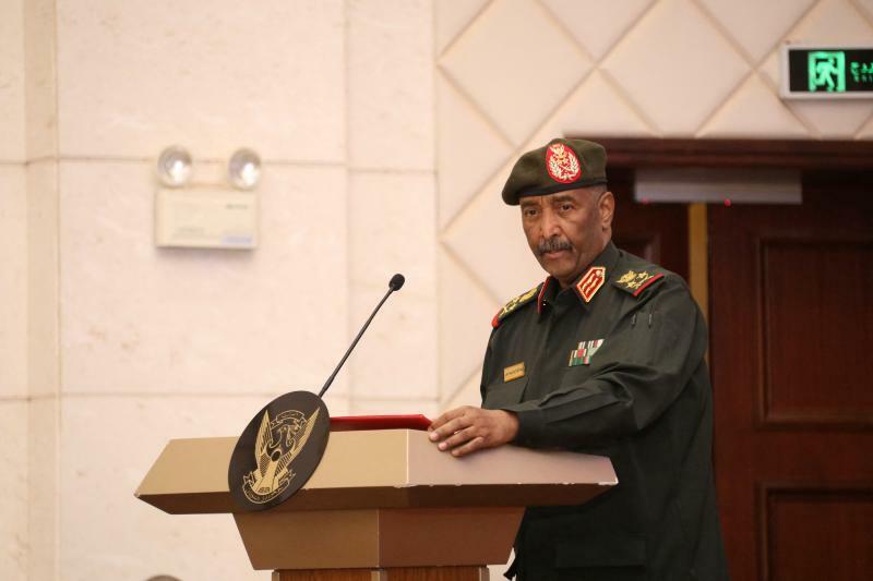 スーダンの軍事政権を率いるブルハン将軍（2022.12.5）