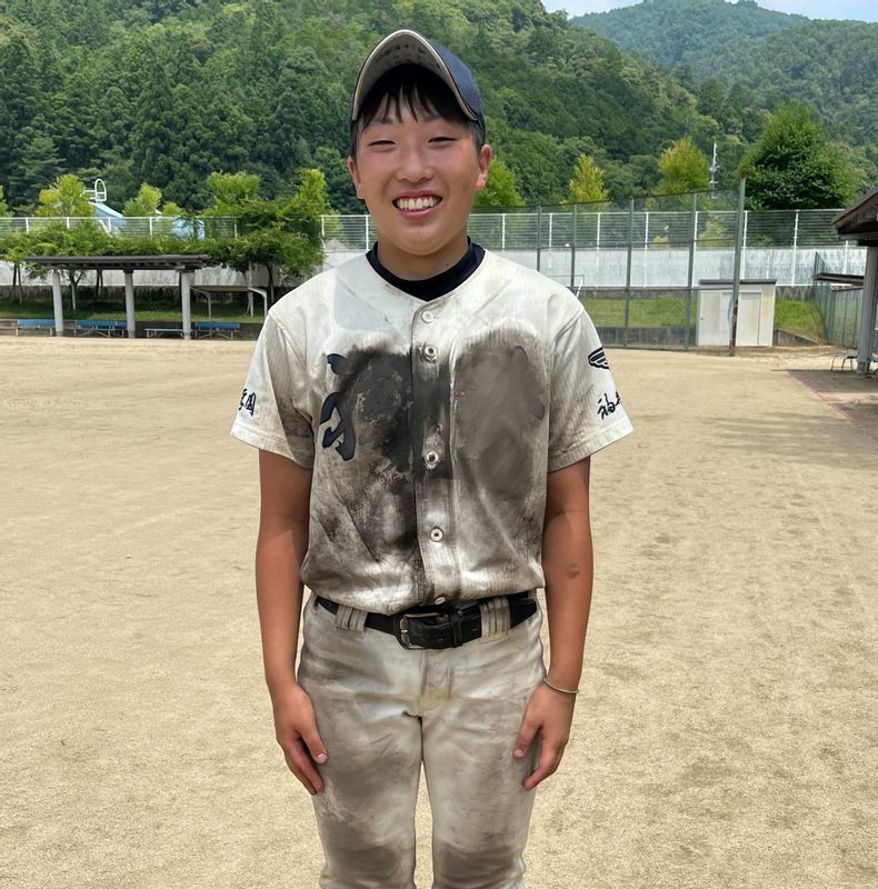 最後まで自分たちらしい野球をしようと奮闘した、浅井有音さん