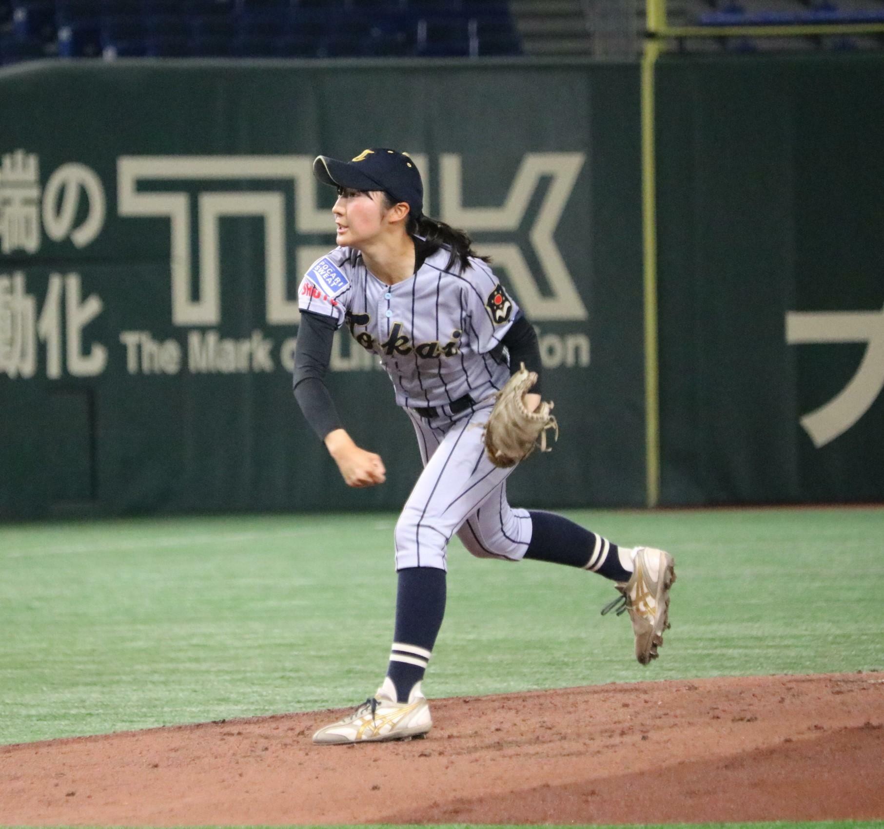 2年生エース、東海大翔洋・垣崎瑠衣さん