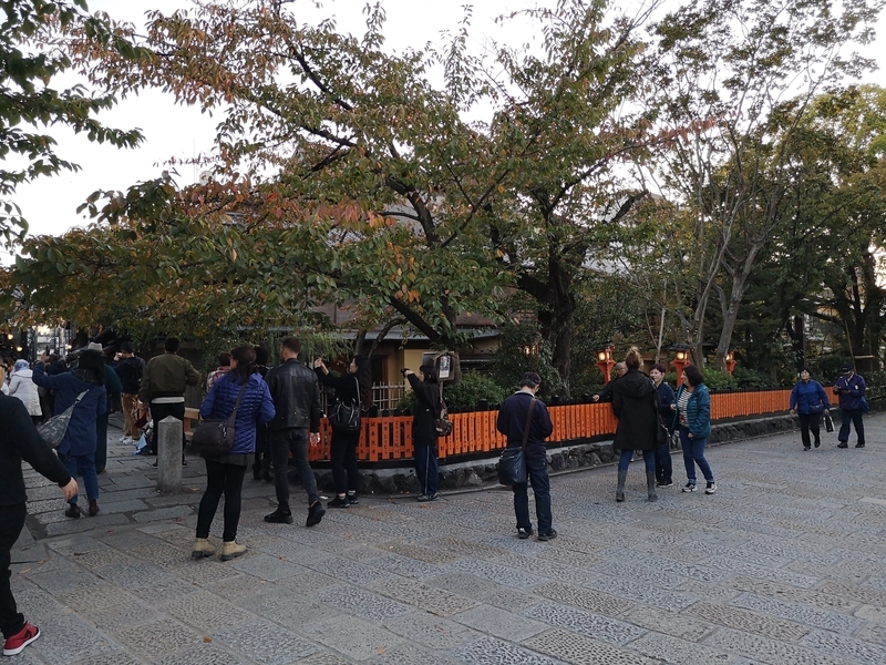 京都への外国人観光客は依然として多い（画像・著者撮影）
