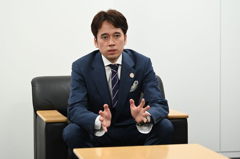 リミックスポイント代表取締役社長CEO小田玄紀氏。東京大学法学部卒。 東大在学時に起業、一貫して企業家の道を歩む。東証上場など達成する一方、感染症対策事業やSDGs活動に取り組む。(提供F・マリノス)