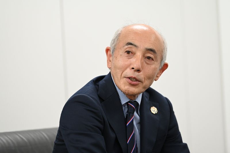 横浜マリノス株式会社 代表取締役社長 黒澤良二氏。ヨーロッパ駐在時代でのラ・リーガなど海外サッカー観戦の体験も豊富だ。(提供 F・マリノス)