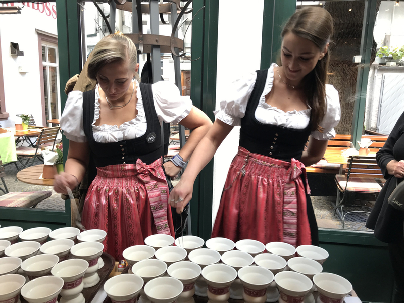 リューデスハイム産のブランデー「アスバッハ」を用いた地元ならではのコーヒー(c)norikospitznagel