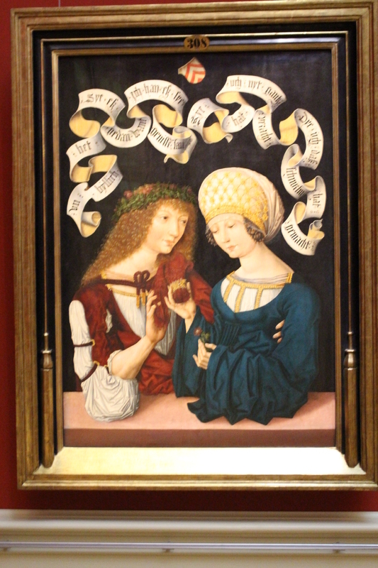 15世紀後半、絵画史上初めて描かれたカップルの大作・ゴータの恋人たち