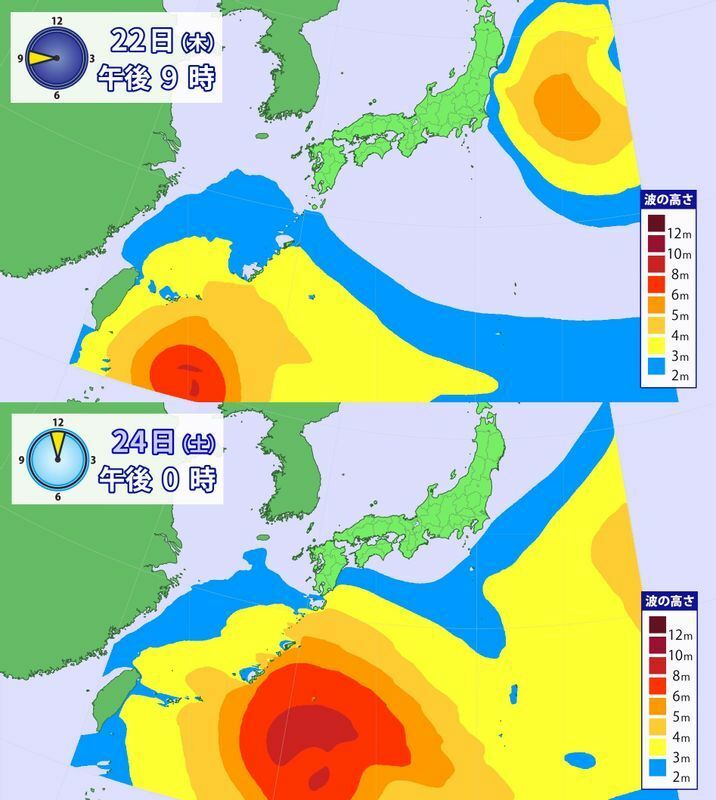 強度予報が難しい台風2号が沖縄へ接近 高気圧との間で生じる波に警戒 饒村曜 個人 Yahoo ニュース