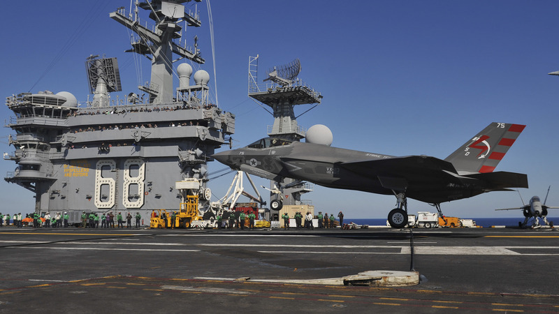 F-35Cが空母での艦上テスト開始（JSF） - エキスパート - Yahoo