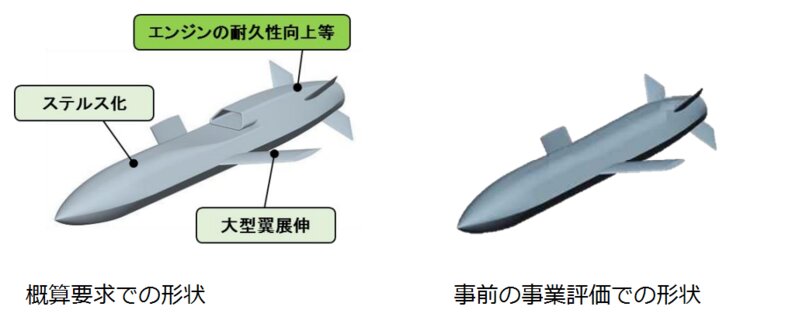 島嶼防衛用新対艦誘導弾の相違点