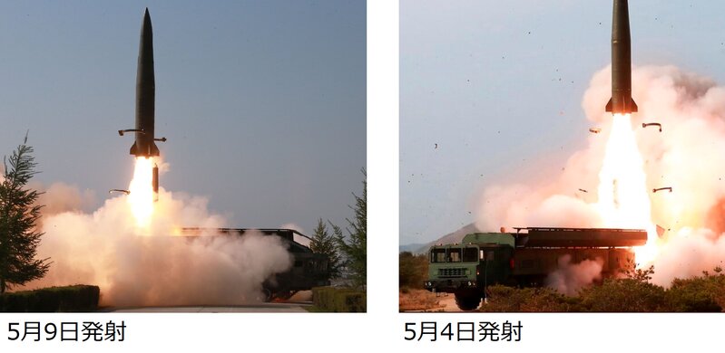 北朝鮮発表よりイスカンデル発射車両の比較
