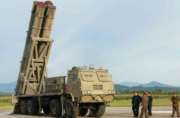 北朝鮮発表より「超大型多連装ロケット」