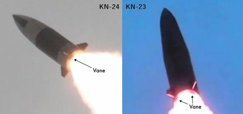 北朝鮮版ATACMS（KN-24）と北朝鮮版イスカンデル（KN-23）