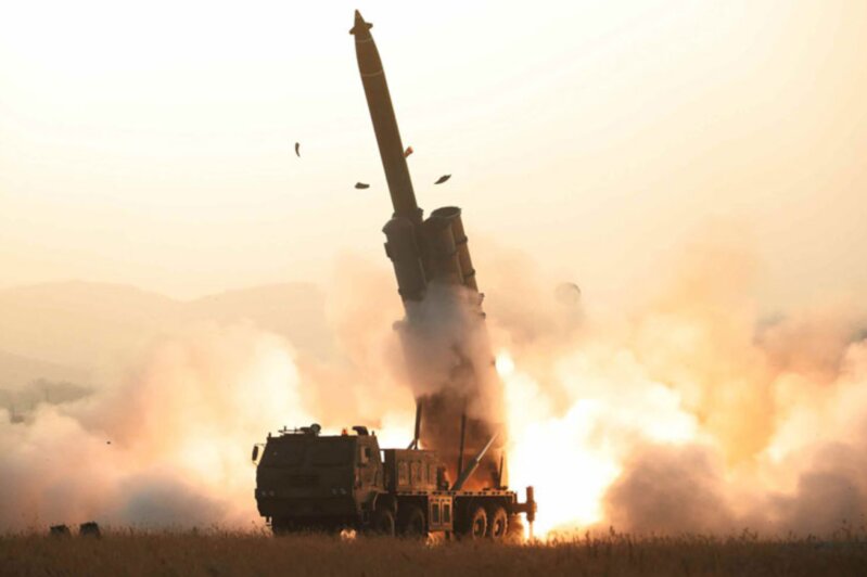 北朝鮮公表より10/31発射の超大型放射砲