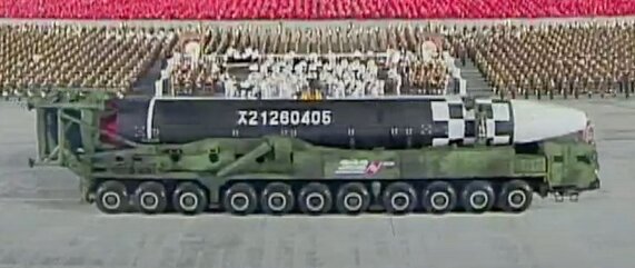 朝鮮中央TVより新型ICBM