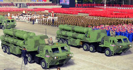 北朝鮮・朝鮮中央通信より2020年10月10日パレードに登場したポンゲ5の4連装型？