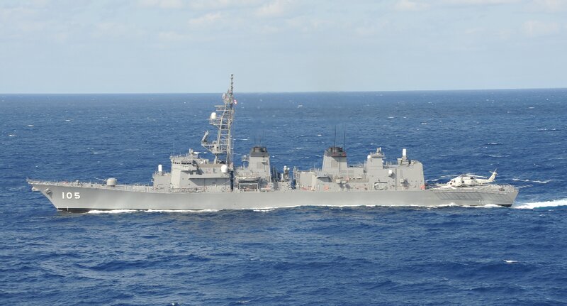 参考比較用:海上自衛隊より、むらさめ型護衛艦