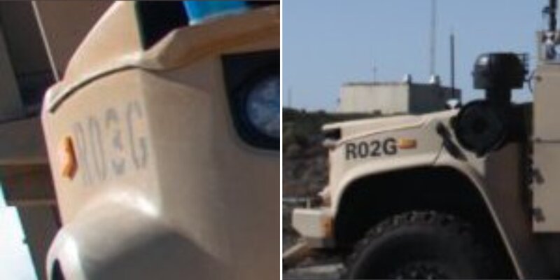 比較：拡大写真R03G（米海軍作戦部長発表）、R02G（レイセオン発表）