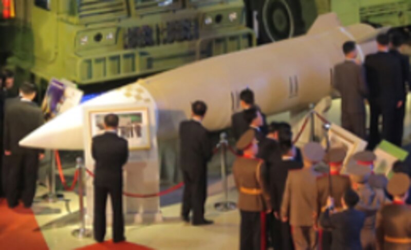 北朝鮮KCNA発表よりATACMS型（拡大写真）