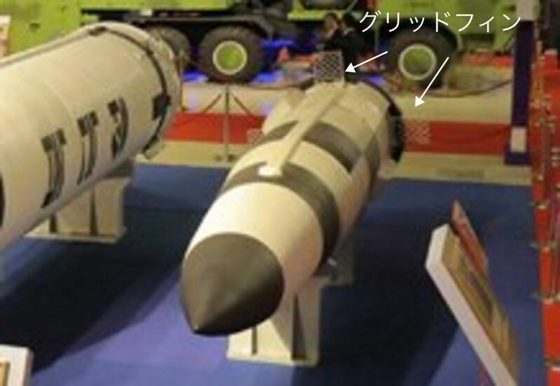 北朝鮮KCNA発表より兵器展示会「自衛2021」で登場した謎の新型SLBM（拡大）