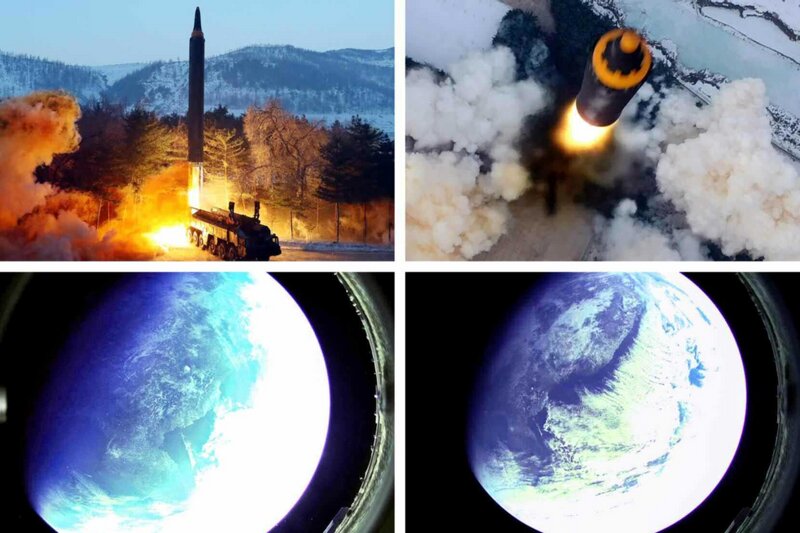 北朝鮮・労働新聞より中距離弾道ミサイル《火星-12》型検収射撃試験