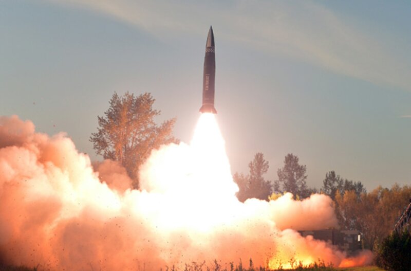 北朝鮮の公式発表（労働新聞）よりKN-23拡大型