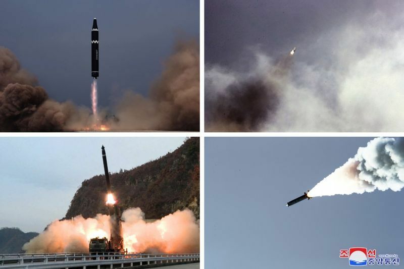 朝鮮中央通信（2022年11月7日）より作戦第2日（2022年11月3日）