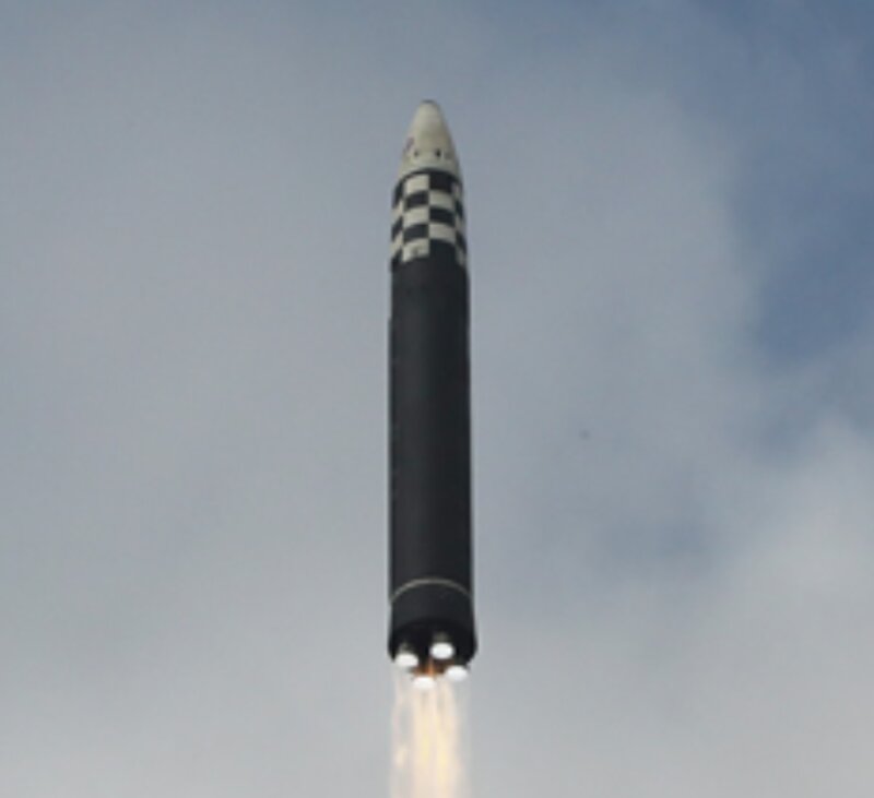 北朝鮮が新型ICBM「火星17」の発射成功を発表(JSF 北朝鮮が新型ICBM「火星17」の発射成功を発表(JSF