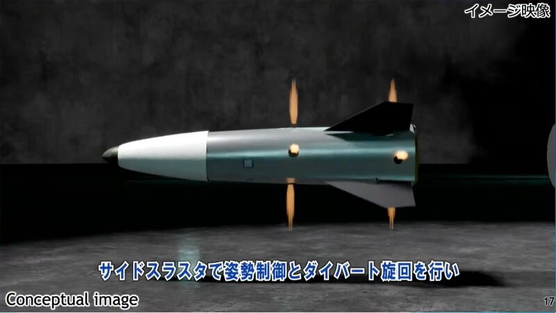 防衛装備庁「技術シンポジウム2022」よりHGV対処用誘導弾の迎撃弾頭