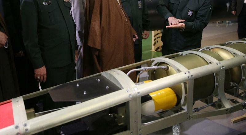 イランの公式発表よりファッターフ2の弾頭部分のスケルトンモデル